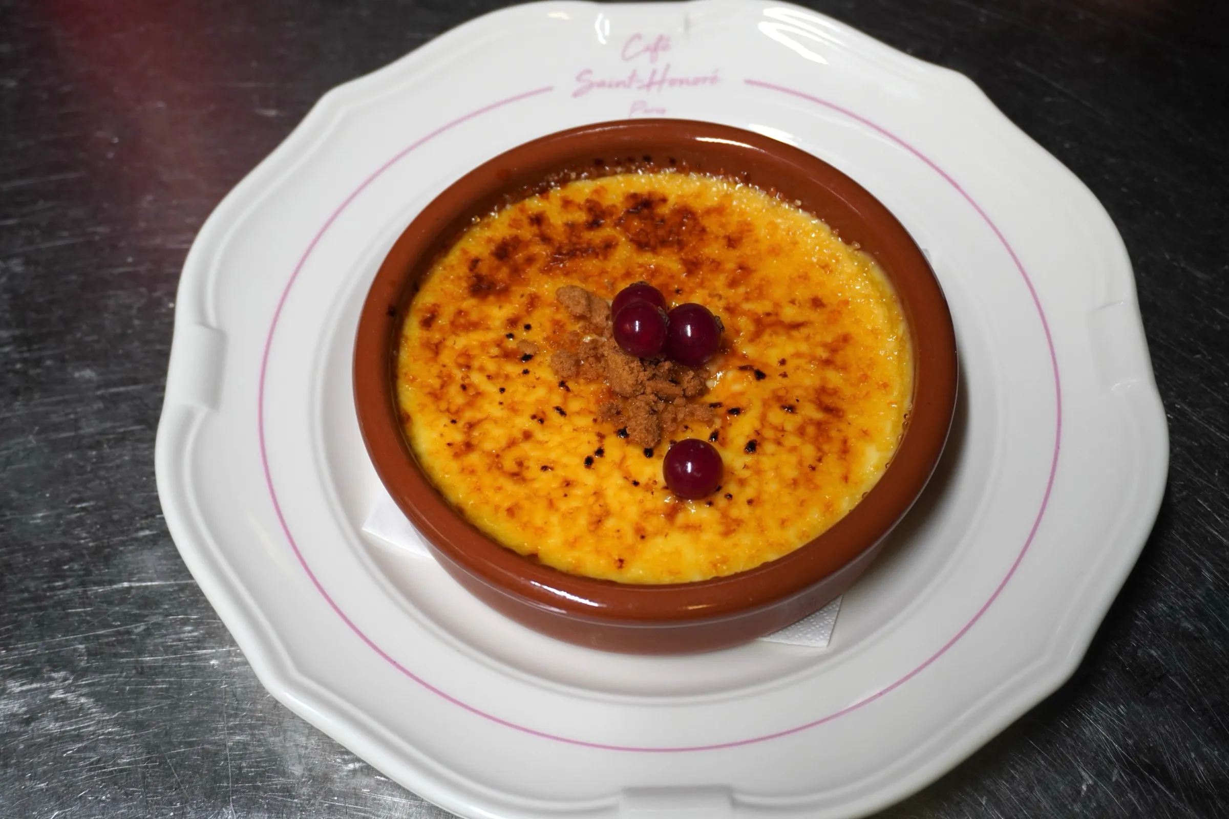 Crème brûlée, à la vanille de Madagascar