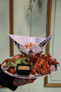 Paillard de poulet tempura