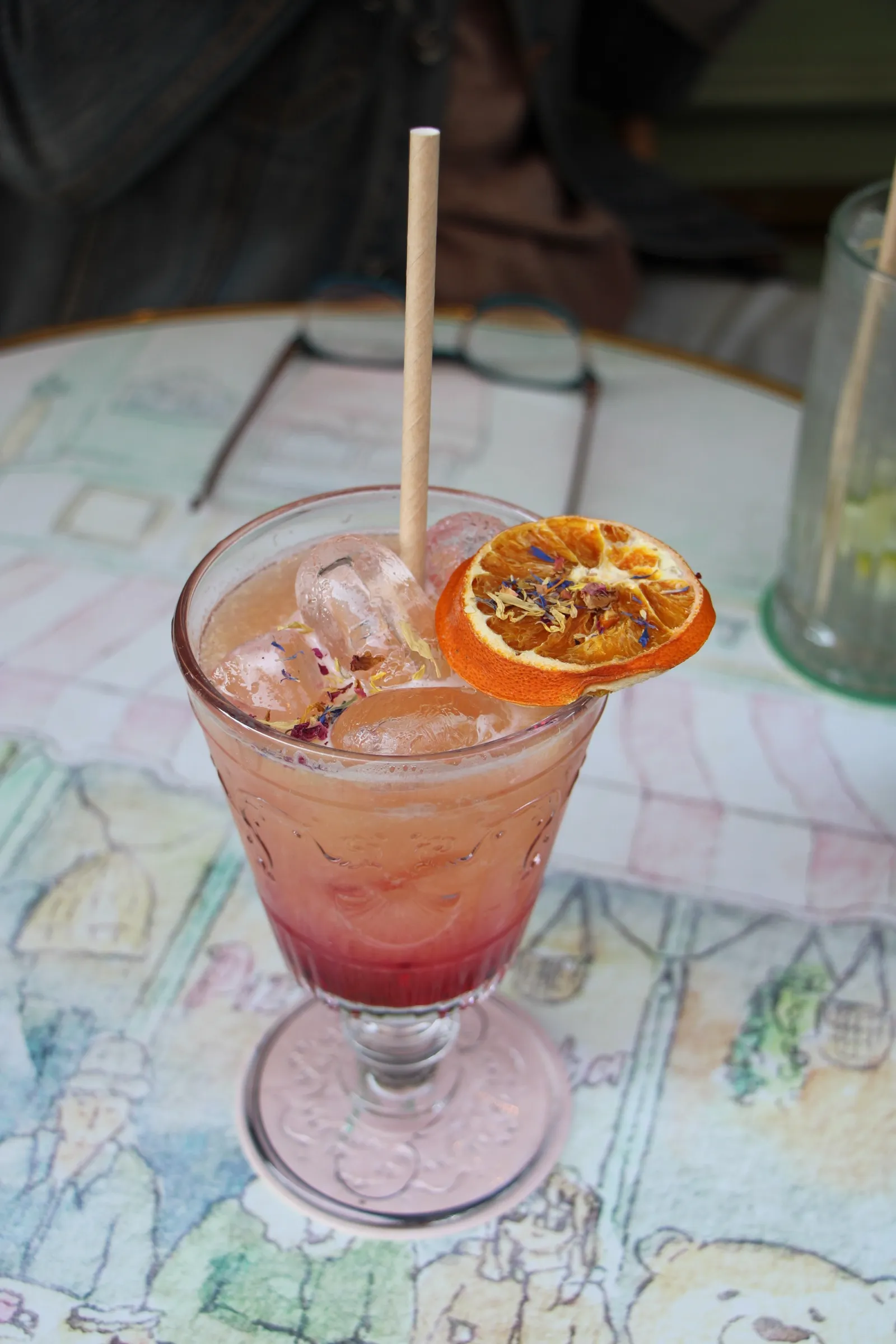 Tequila Sunrise, Tequila, jus d'orange, grenadine