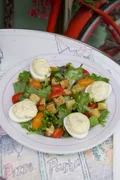 Œufs Mayonnaise à la truffe et ses croûtons